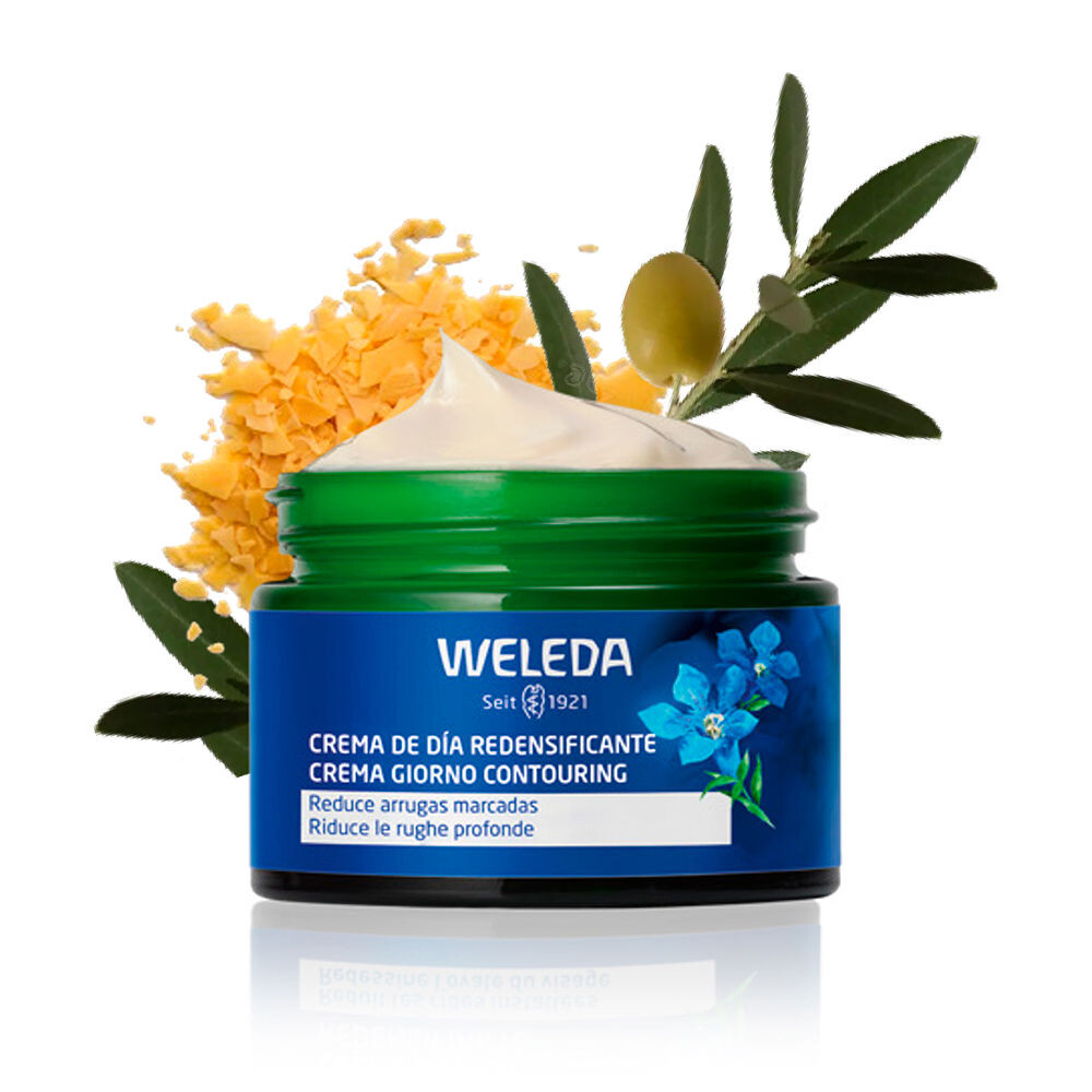 Крем для лица Weleda — Против морщин и против старения Genciana Azul Y Edelweiss Crema De Día Redensificante, 40 мл — фото 3