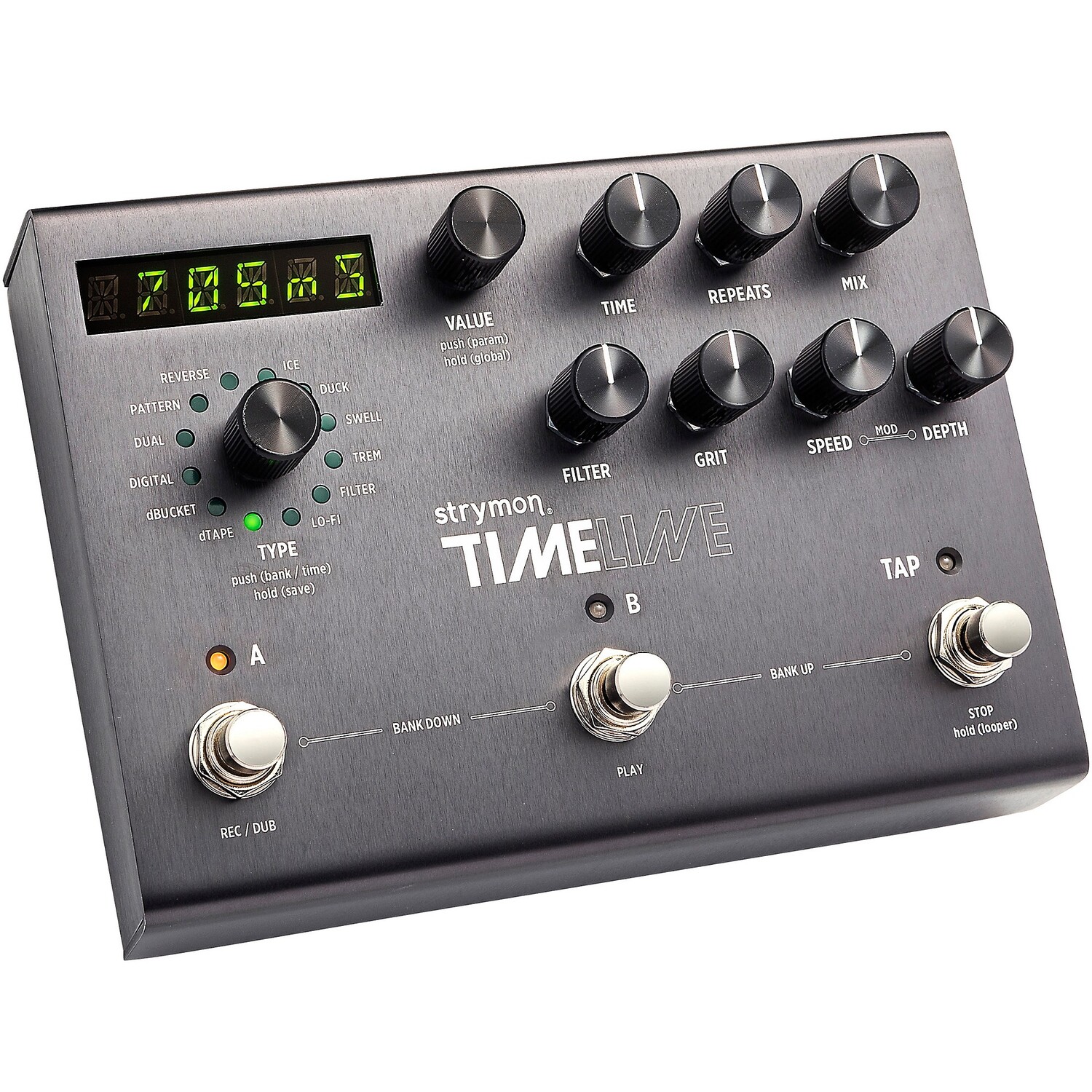 

Педаль эффектов Strymon TimeLine с мульти-задержкой, серая