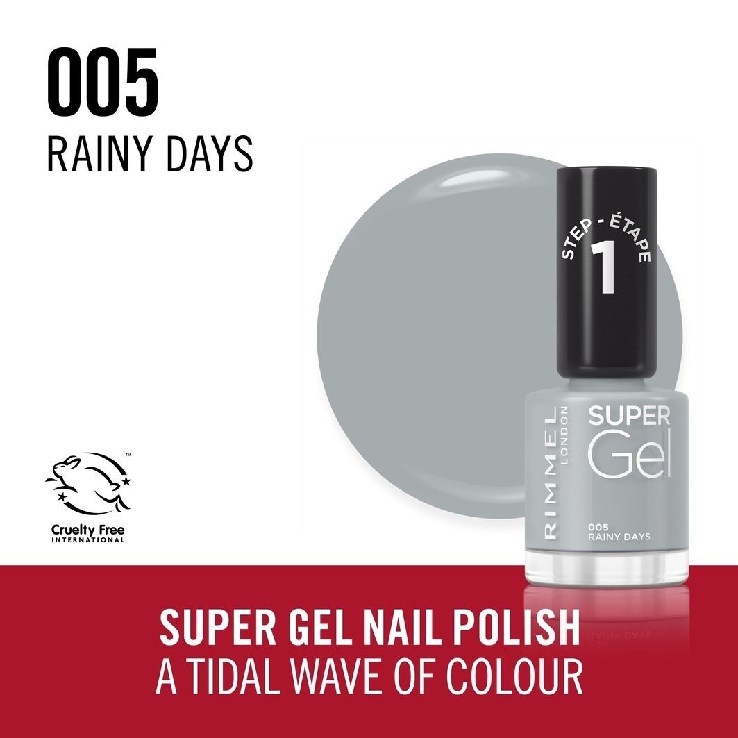Лак для ногтей rimmel london super gel żelowy lakier do paznokci 060 Rimmel London, 12 ml, объем 12 мл — фото 4