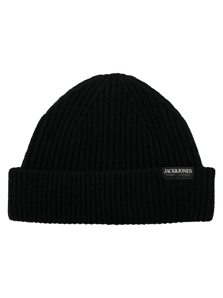 

Шапка Jack and Jones, черный