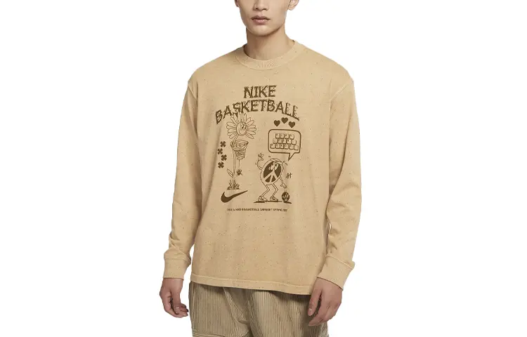 

Мужская футболка Nike, цвет Brown