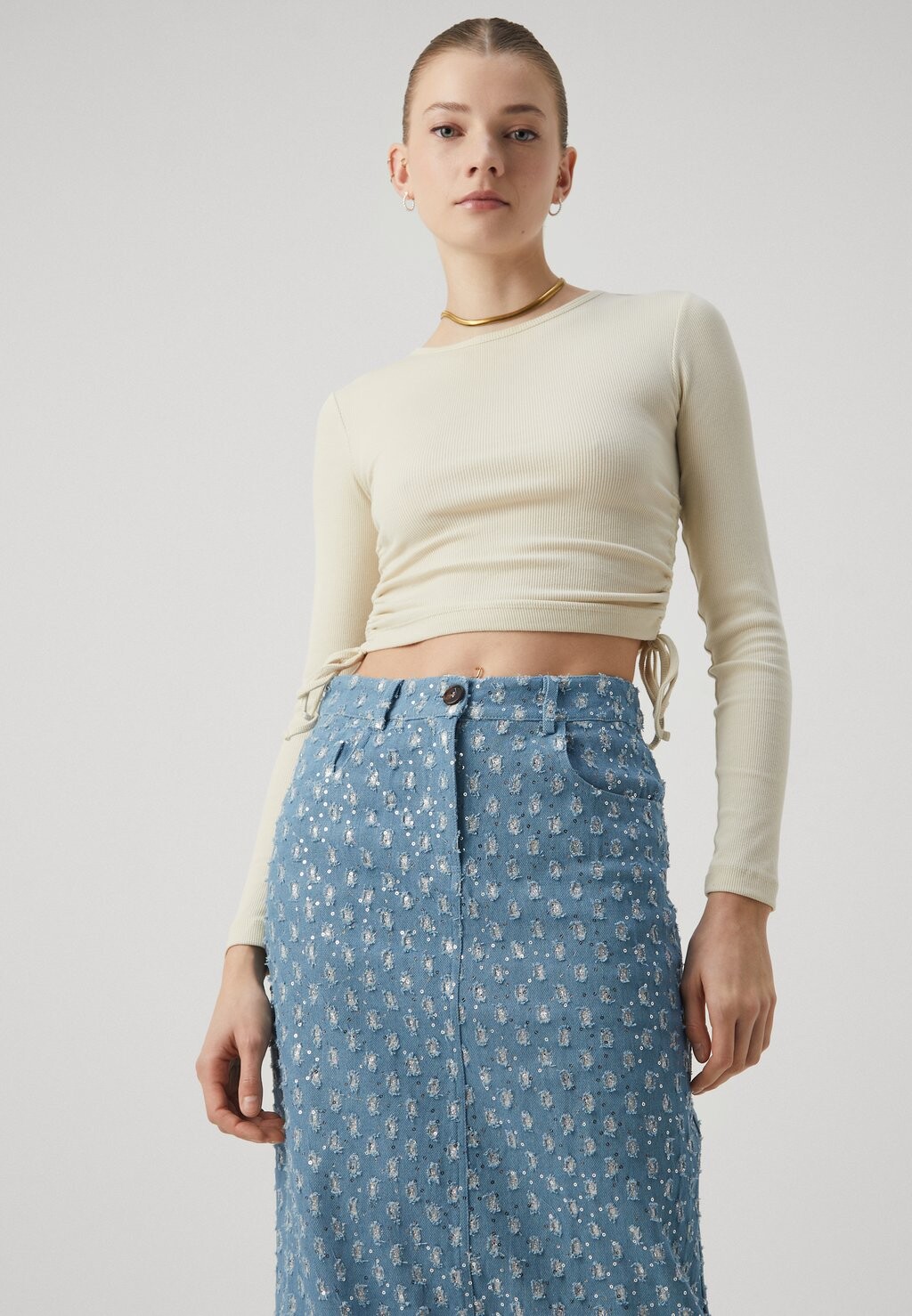 

Юбка-карандаш KIMI SKIRT Never Fully Dressed, синий