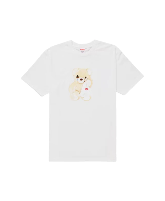 

Футболка с изображением медведя Supreme, черный