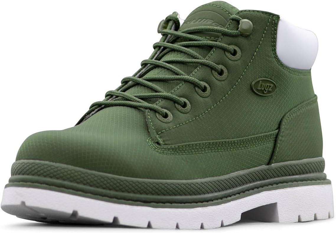 

Мужские модные ботинки Lugz Drifter-Ripstop, белый/оливковый