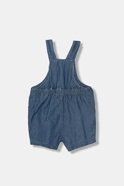Комплект детский из двух предметов джинсовый Guess, синий — фото 4