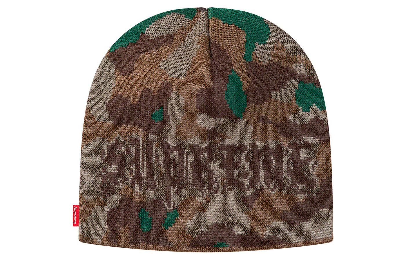 

Шапка-бини Supreme унисекс Supreme FW20, Gray