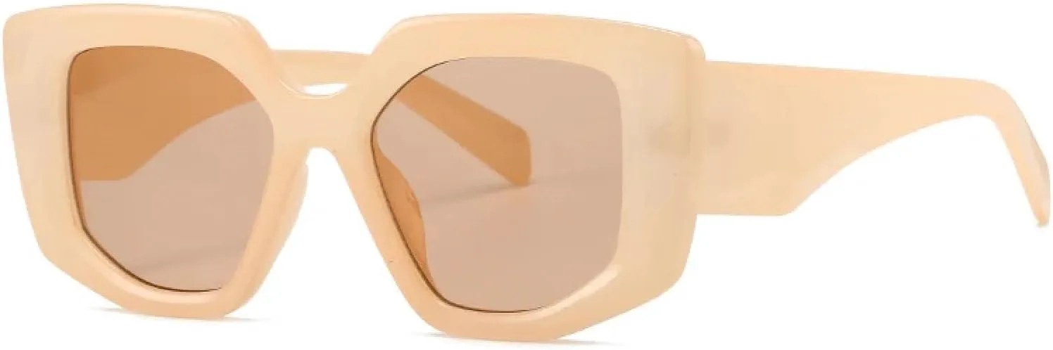 

Солнцезащитные очки с защитой от УФ-излучения UV400 | Женские, конфетно-желтого цвета, для занятий спортом на открытом воздухе и вождения DSVIGF, Champagne