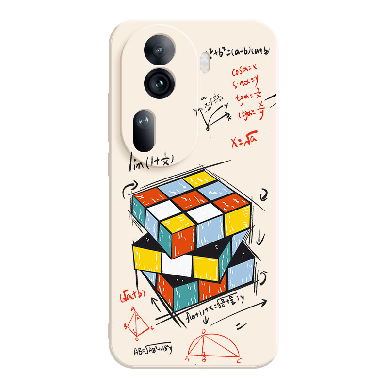 

Чехол для телефона Jiong Bear, DWLBMF69 - Rubik's Cube Sand Pink