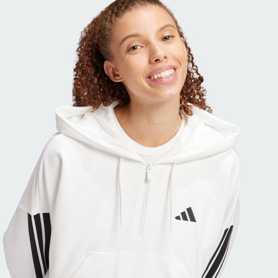 Спортивная толстовка ADIDAS SPORTSWEAR Essentials, White — фото 3