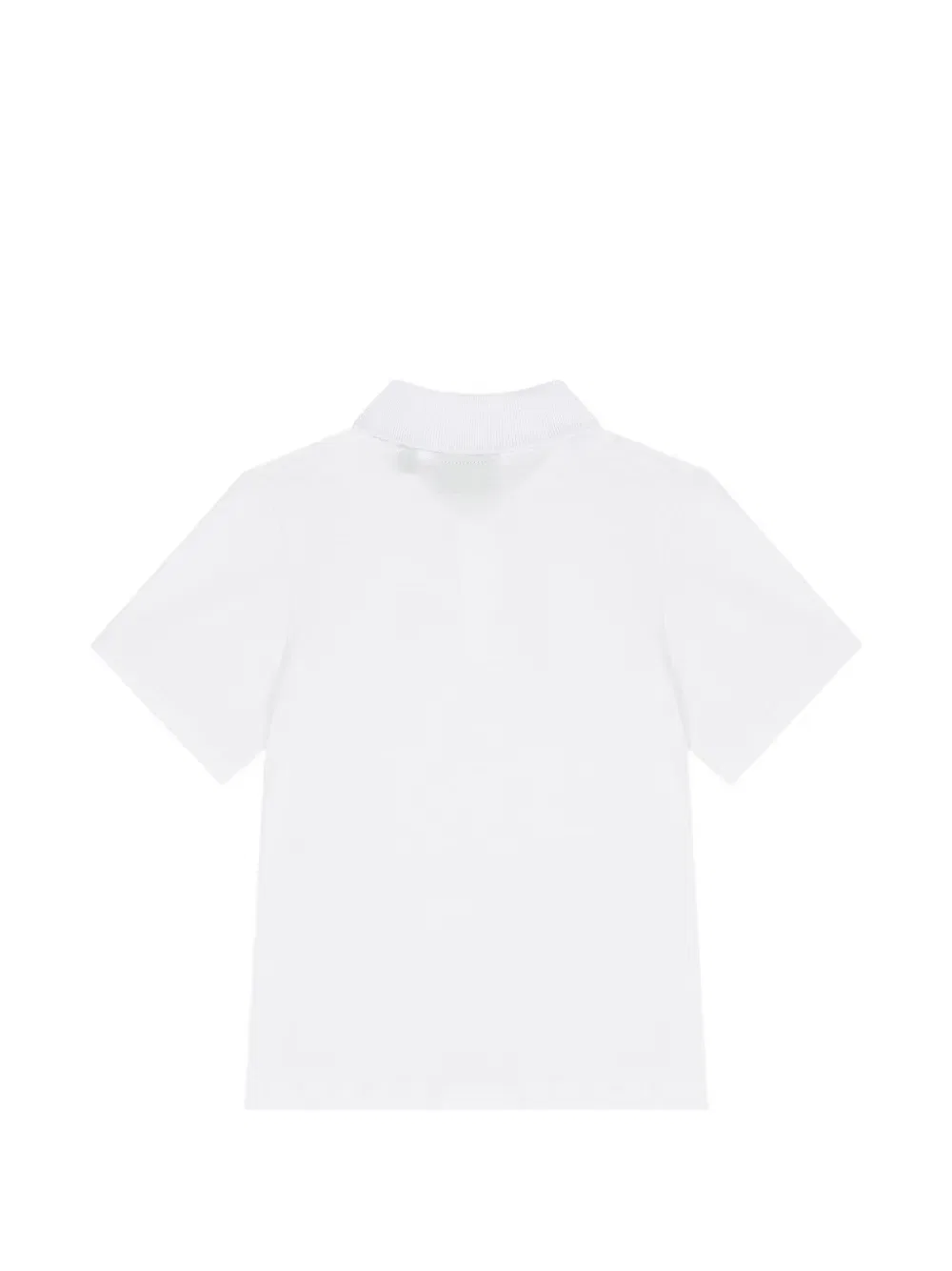 Поло с логотипом Emporio Armani Kids, белый — фото 2