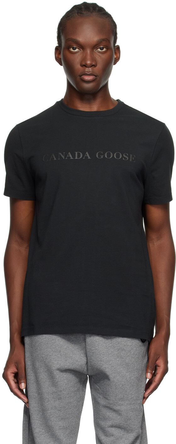 

Черная футболка Эмерсен Canada Goose