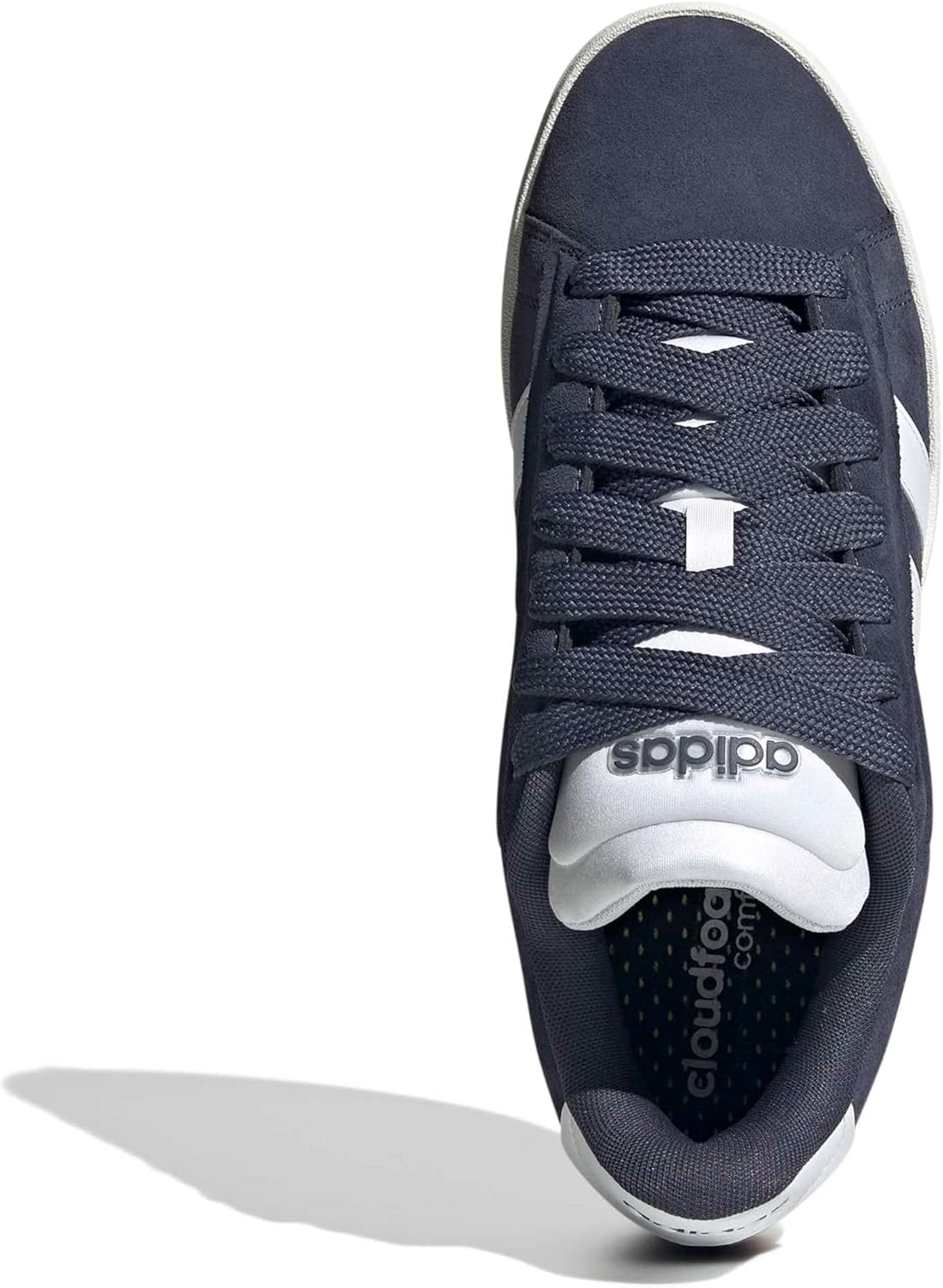 Мужские кроссовки Adidas Grand Court Alpha 00s, белый/синий — фото 2