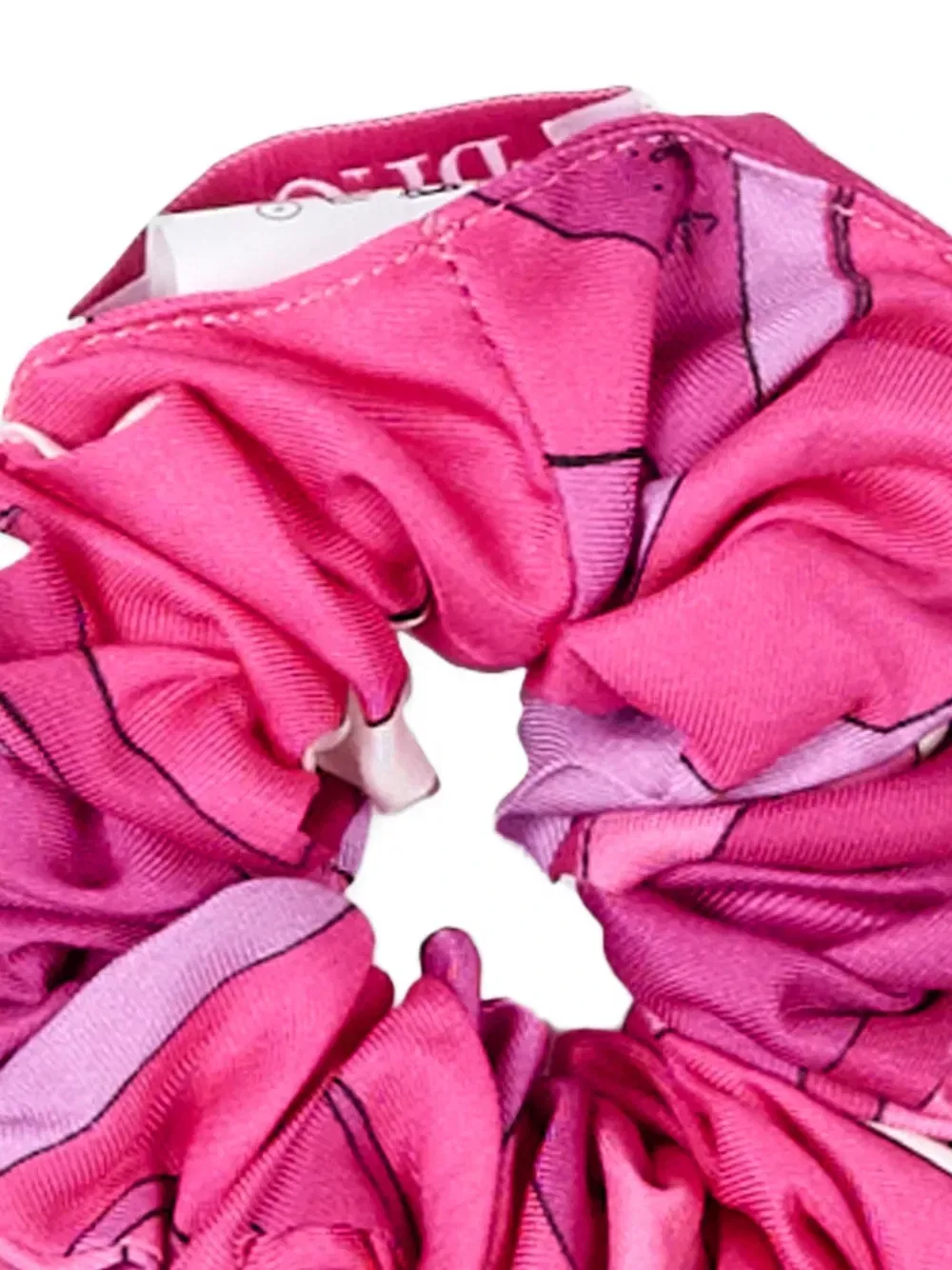Резинка для волос с узором Pucci Junior, черный — фото 3