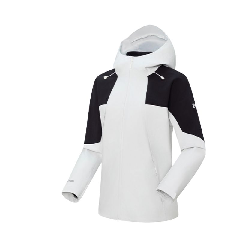 

Under Armour Водонепроницаемая ветрозащитная дышащая износостойкая ветровка Women's, 0004/White