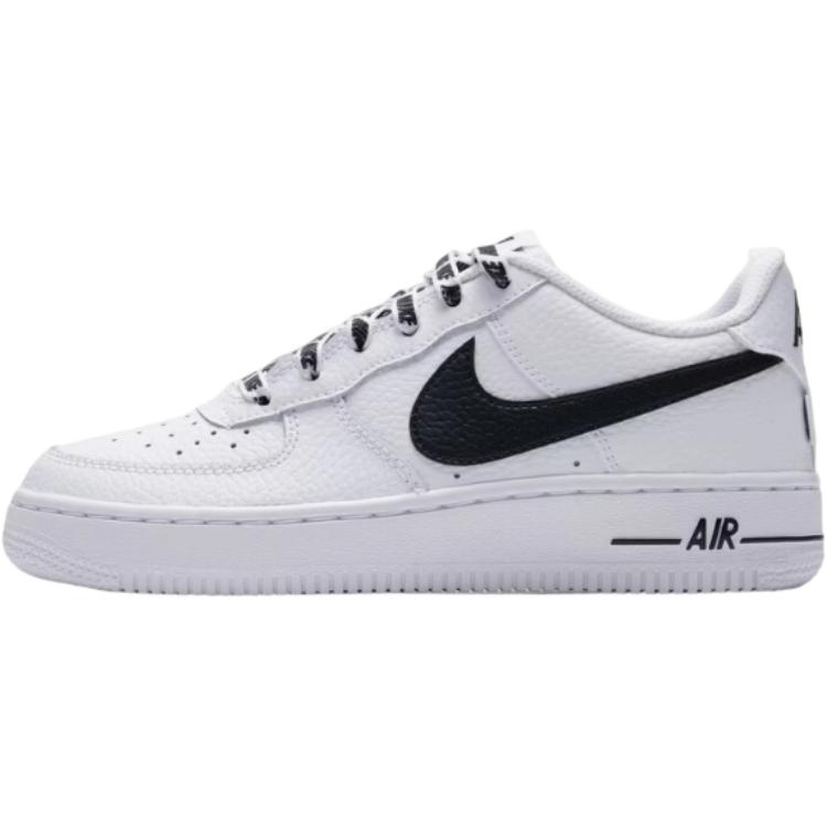 

Кроссовки для скейтбординга Air Force 1 Cushioning Abrasion Resistant Breathable Low top для подростков, белые Nike, белый