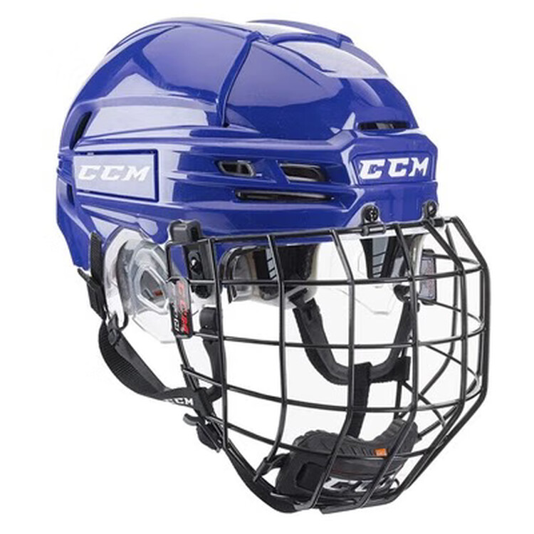 

CCM Шлем для хоккея с шайбой New Tacks 910, синий без маски, размер L