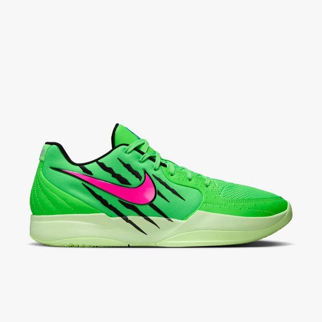 Мужские баскетбольные кроссовки Nike JA 2 NRG NY IB8235-300, зелено-розовые, RHS6603 — фото 2