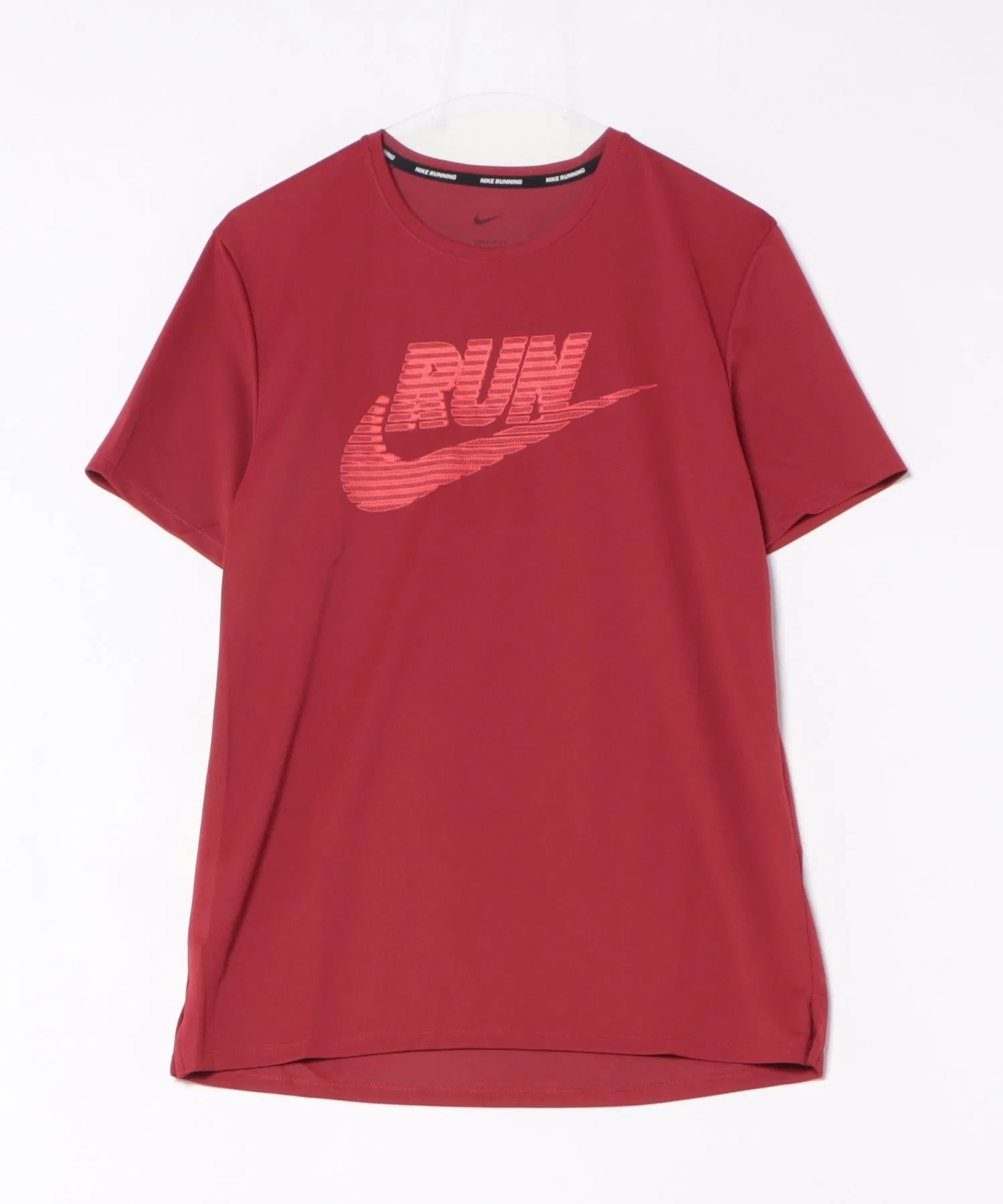Мужская футболка Nike Dri-FIT UV Miler для бега красная