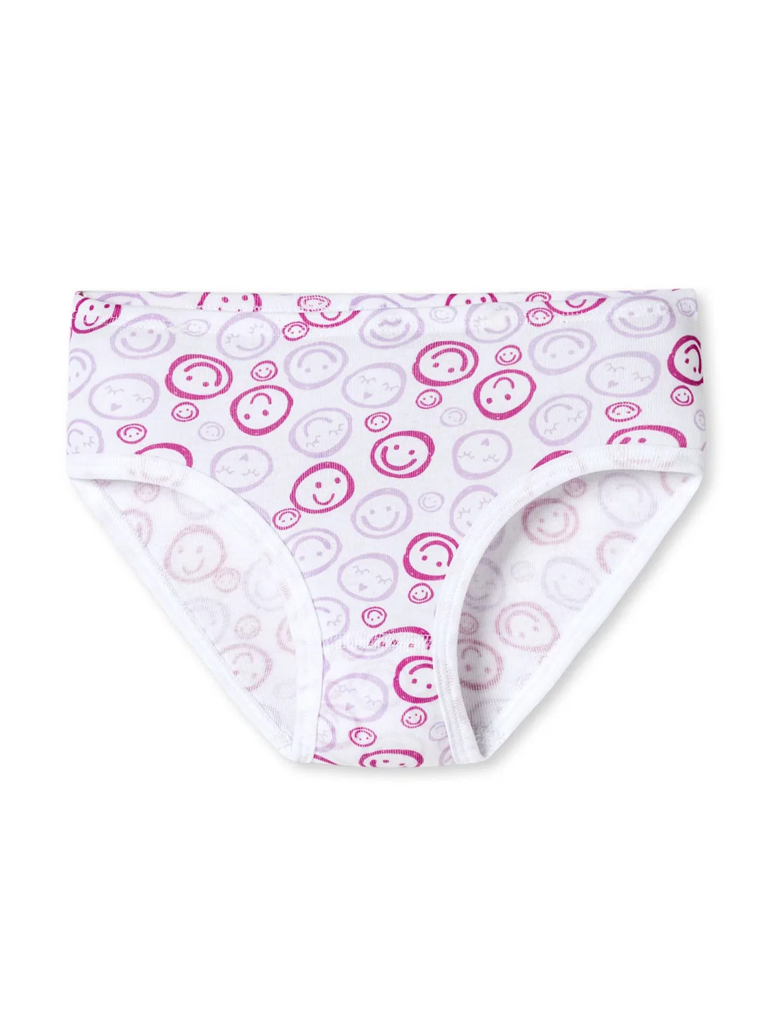 Трусы ' Fine Rib ' Schiesser, Violet/Dark Pink/White — фото 2