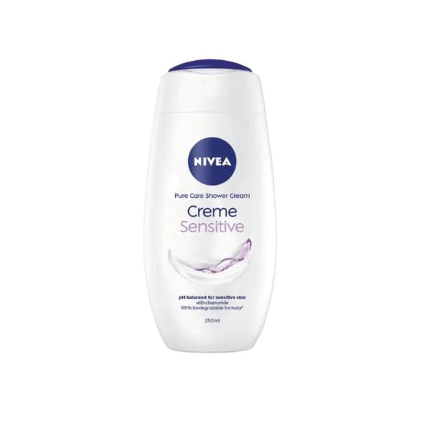 Женский гель для душа NIVEA «Creme Sensitive» для чувствительной кожи, 3 x 250 мл Nivea