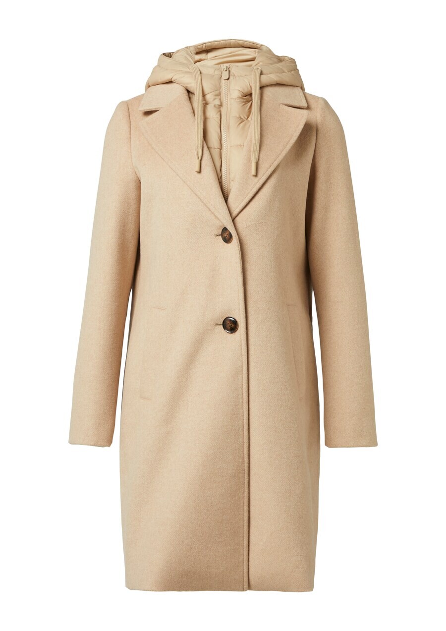 

Пальто comma casual identity Between-Seasons Coat, песочный