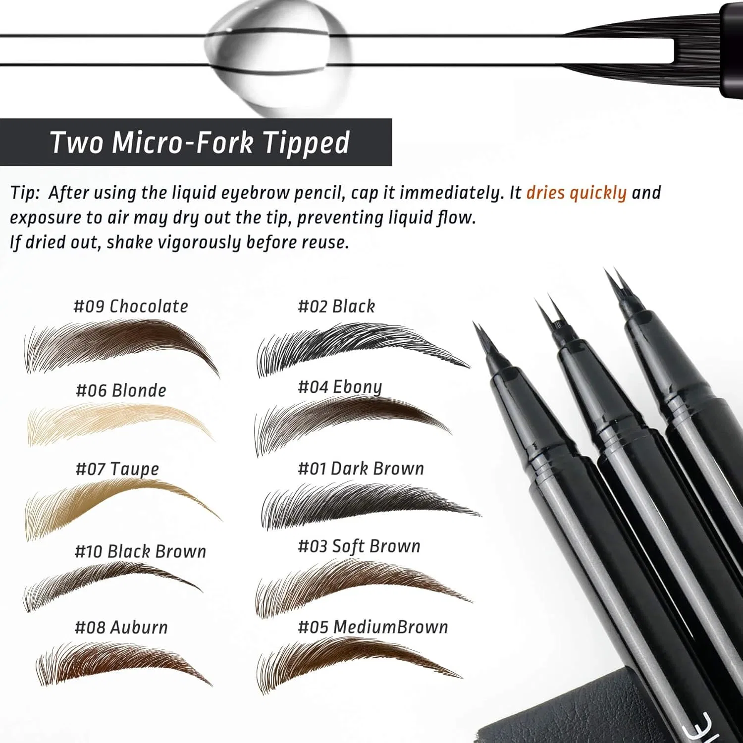 Набор для бровей Brow Pomade Kit Fillwie Medium Brown — фото 4