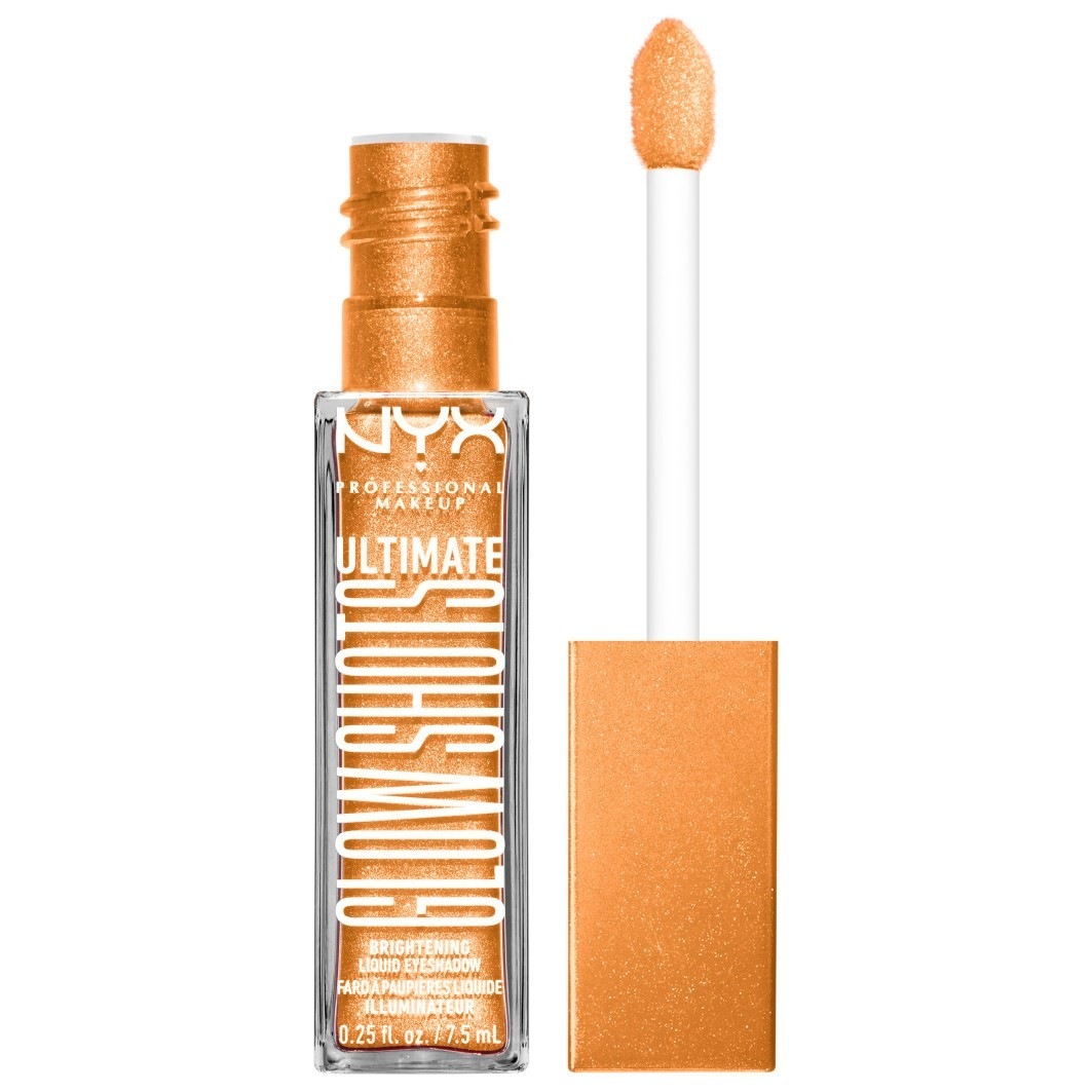 

Тени для век ultimate glow shots Nyx Professional Makeup, 14 - glitzy guava, объем 7.5 мл