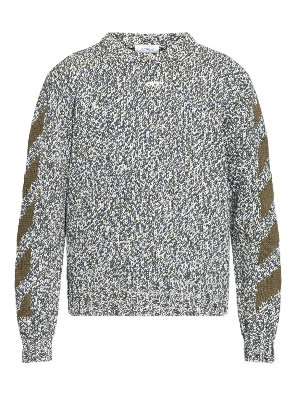 

Свитер с мотивом стрелок Off-White, серый
