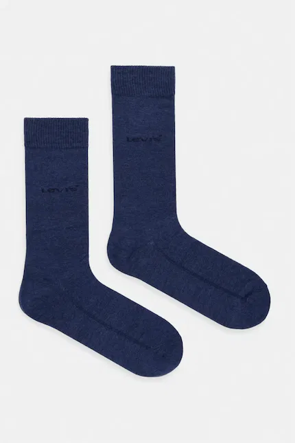 Носки длинные 2 шт Lyocell Levi's, темно-синий