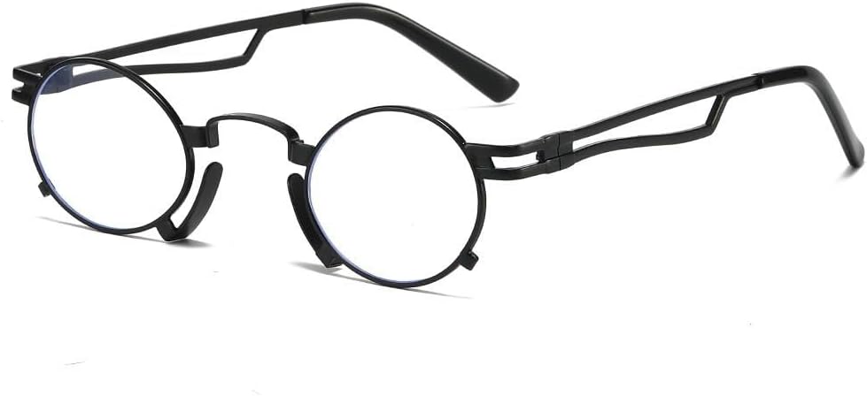 

Модные женские круглые солнцезащитные очки в стиле стимпанк, мужские черные солнцезащитные очки в стиле панк, винтажные солнцезащитные очки для женщин, защита от солнца WNCKSQ, Black Clear