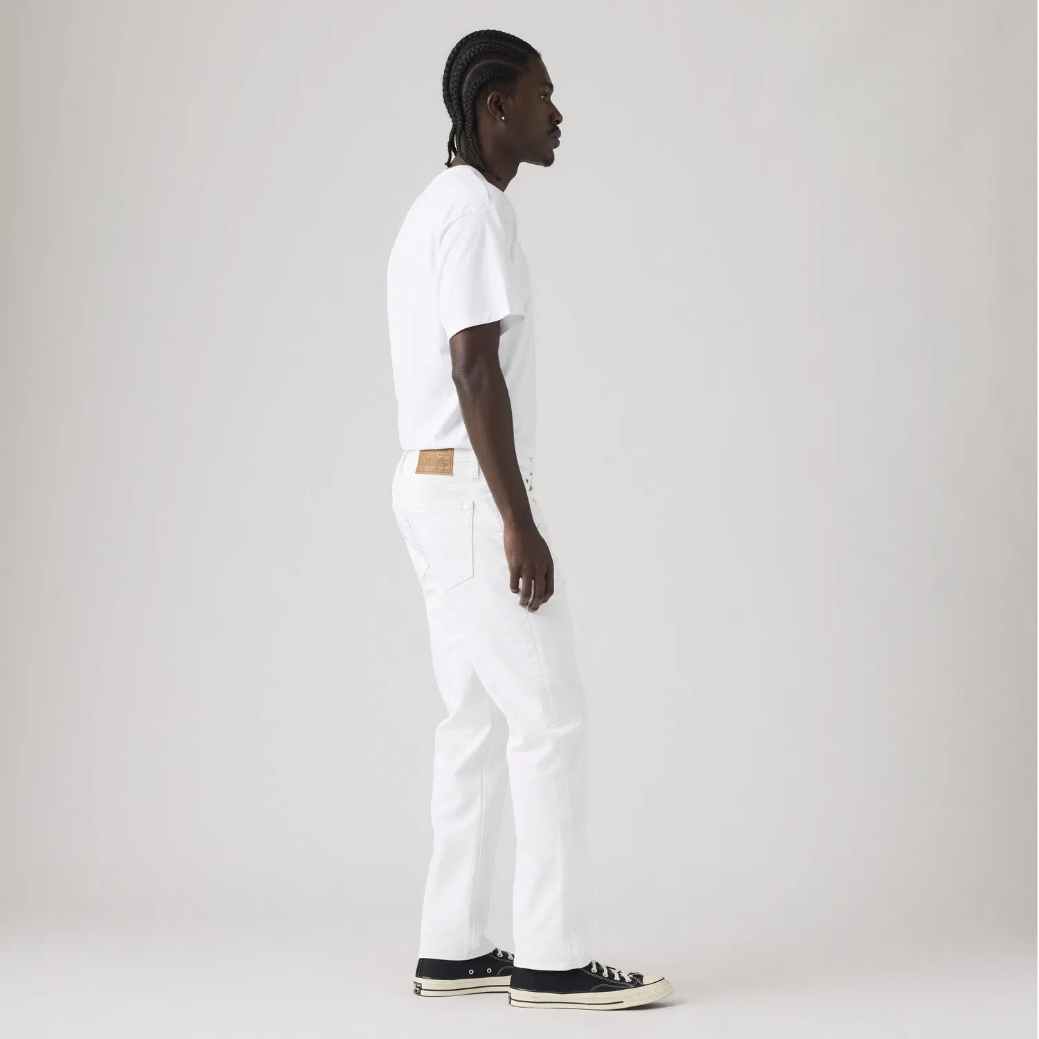 Мужские джинсы 511 Slim Levi's, White — фото 4