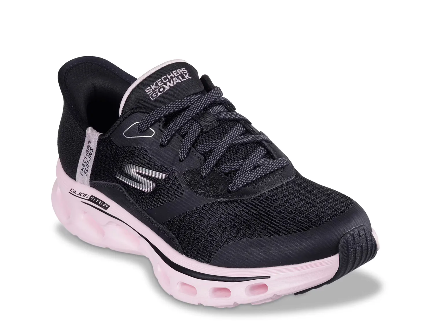 

Кроссовки Go Walk Glide Step 2.0 Belah Sneaker Skechers, черный/розовый
