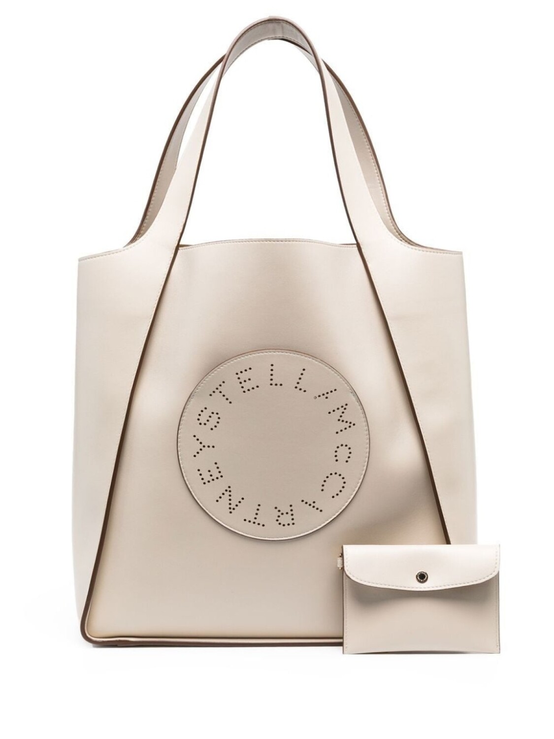 

Stella McCartney сумка-тоут Stella Logo, нейтральный цвет