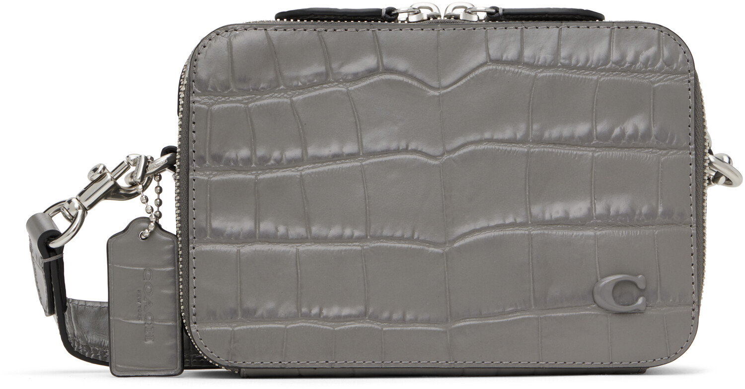 

Серая сумка Charter Crossbody 19 Coach 1941