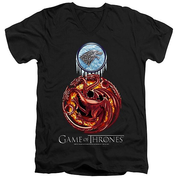 

Футболка с коротким рукавом Game of Thrones Targaryen и Stark Licensed Character