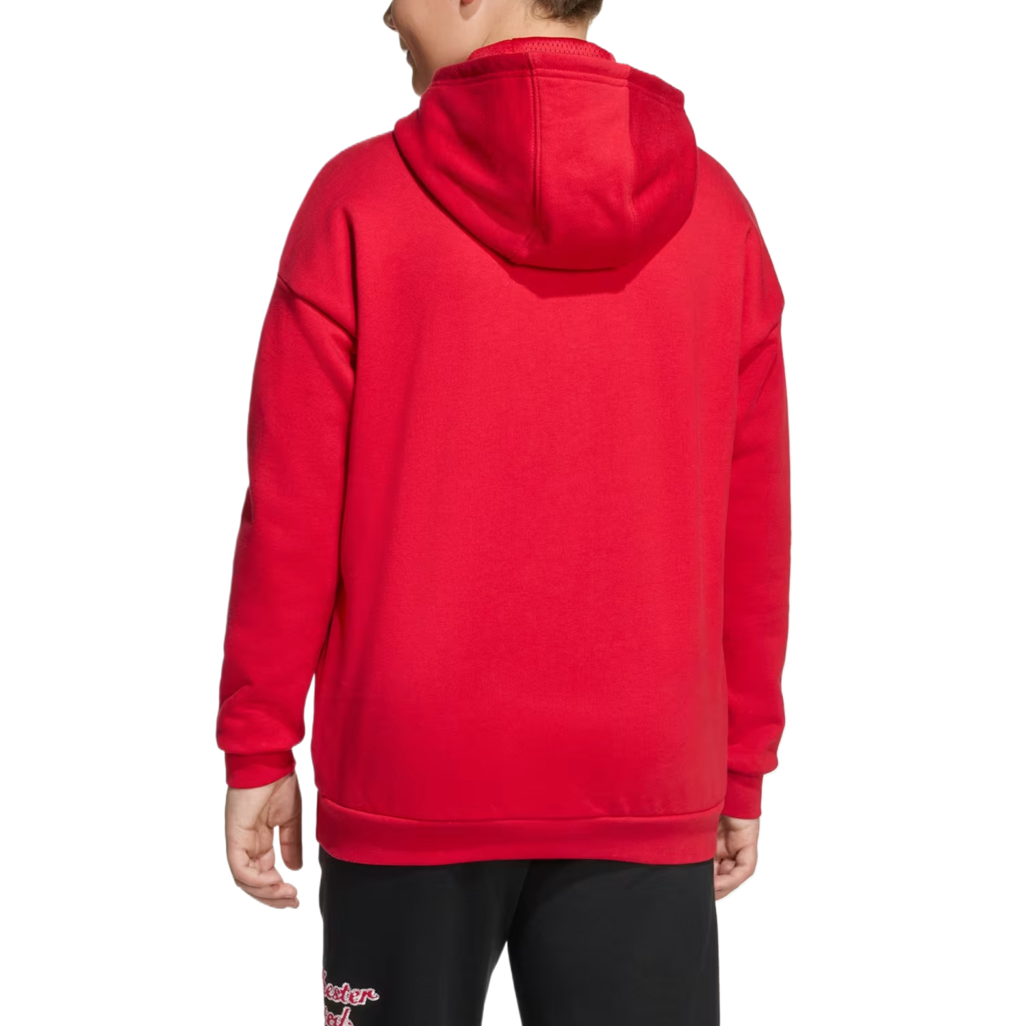 Толстовка manchester united детская Adidas, красный — фото 4