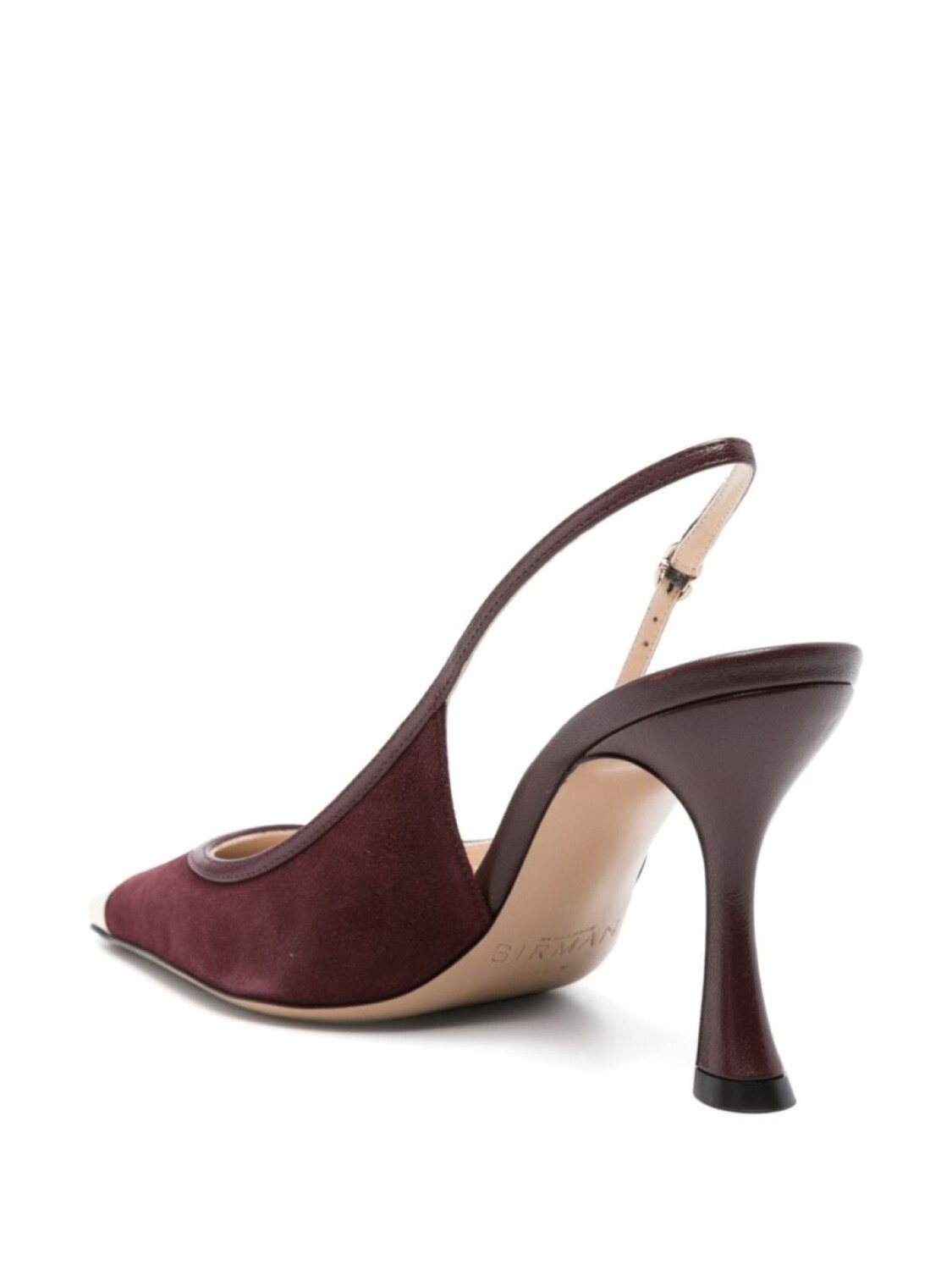Alexandre Birman туфли-лодочки Olivia 85 мм с открытой пяткой, красный — фото 3