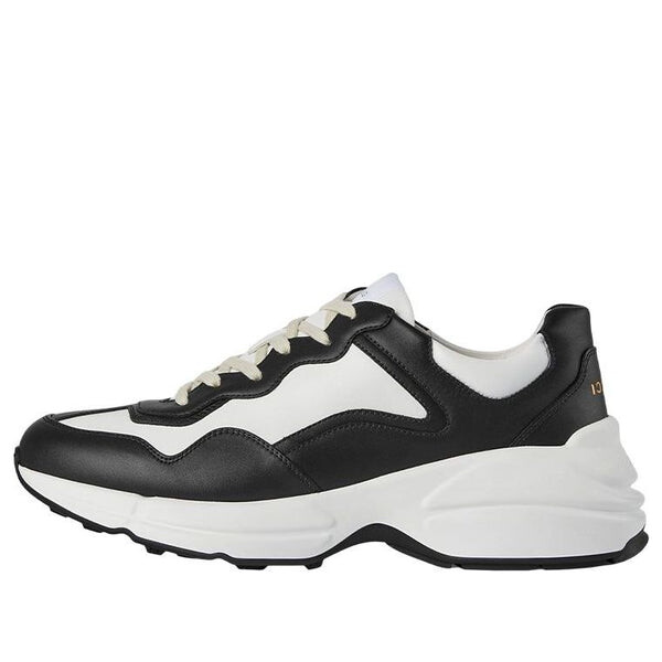 

Кроссовки rhyton 'black white' Gucci, черный
