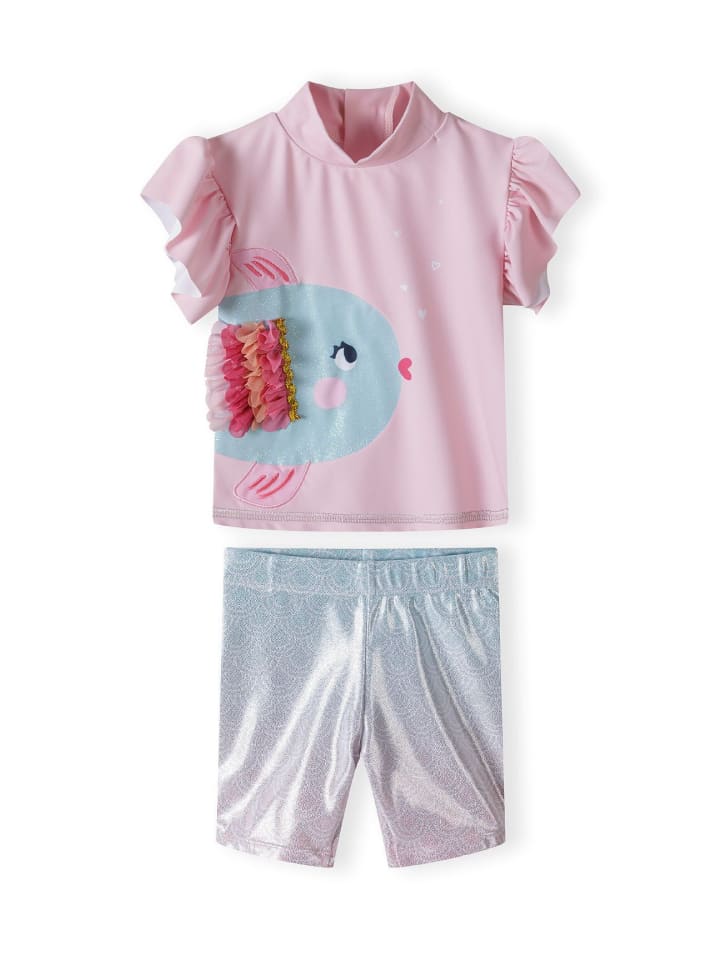 

Minoti Комплект из двух частей: купальник 22swim7 светло-розового цвета