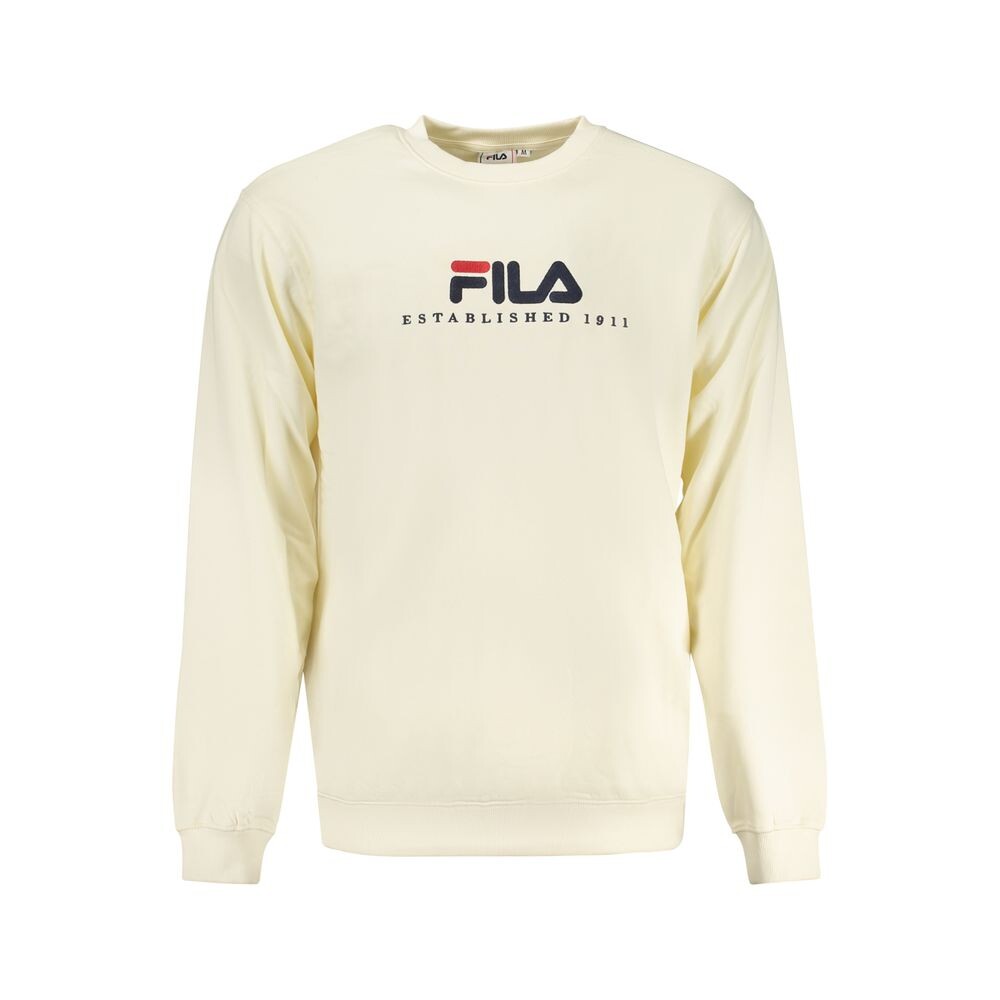 

Бежевый хлопковый мужской свитер Fila