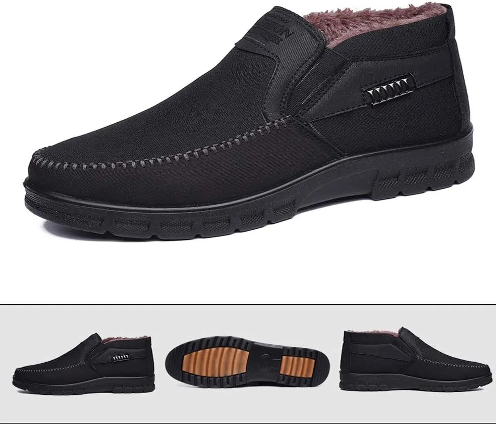 Лоферы мужские Moccasins Slippers, Black Asifn — фото 2