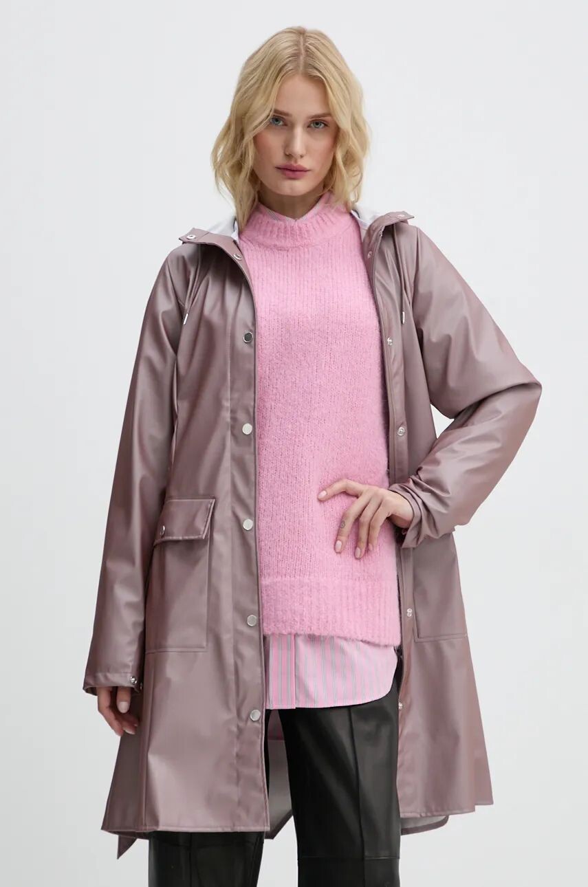 

Куртка Rains Curve W3, фиолетовый