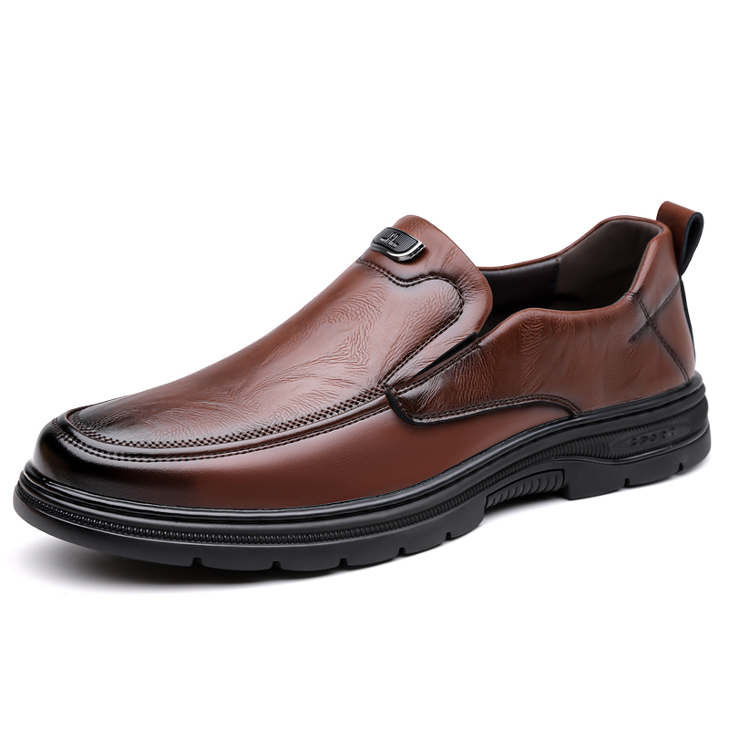 

POPULAR ROUSE PR Мужские повседневные туфли коричневые, цвет Brown