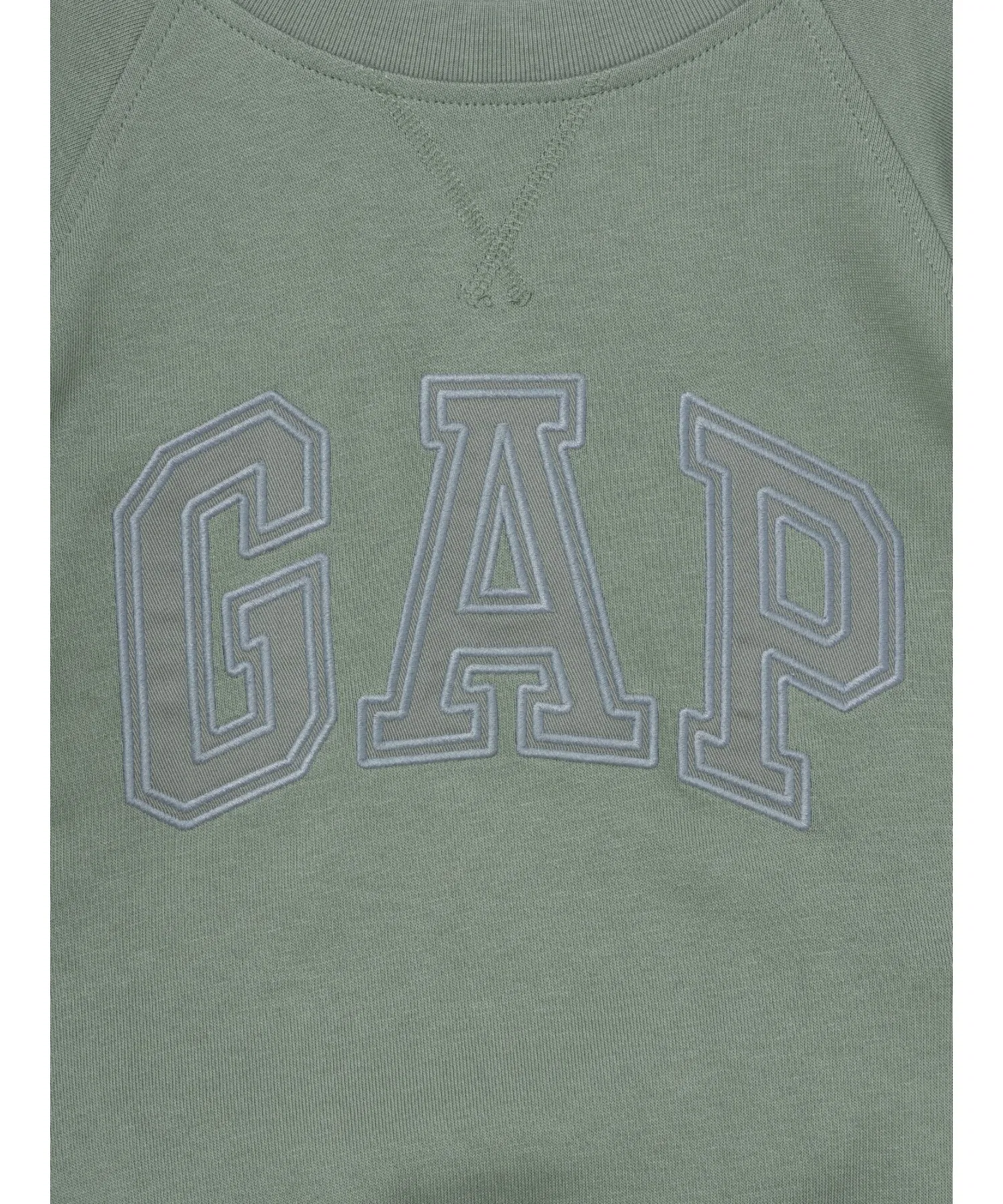 Свитшот French Terry Raglan с логотипом GAP — фото 4