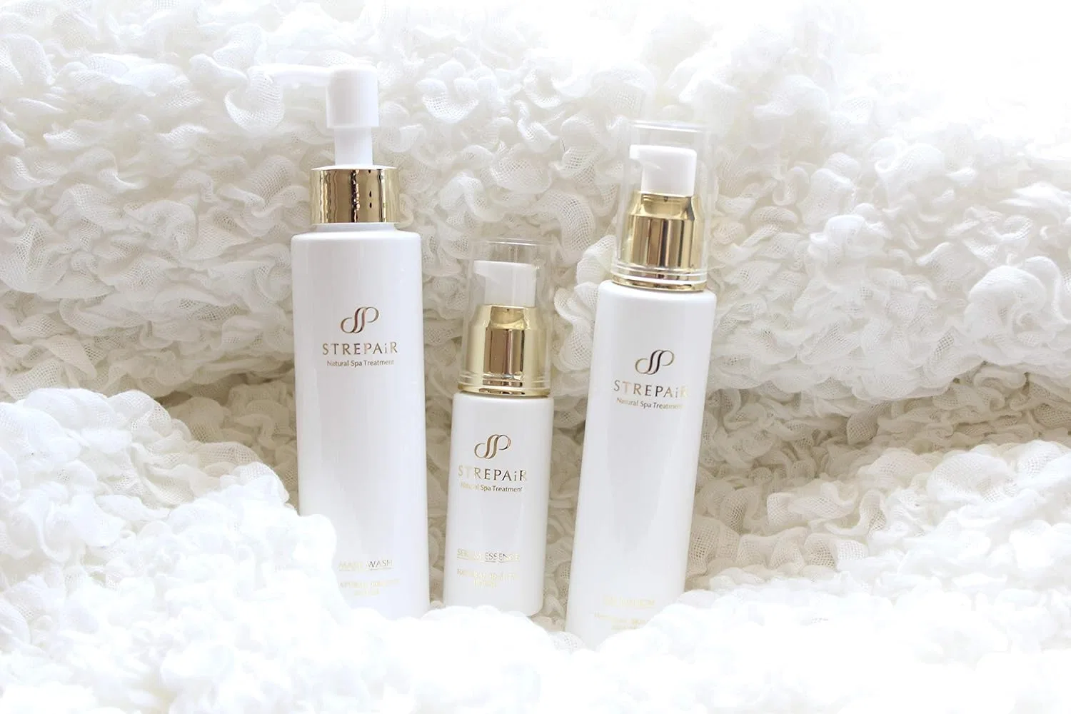 Набор для ухода за кожей Strepair Basic 4-Piece Set, 110 г + 30 мл + 60 мл + 30 г