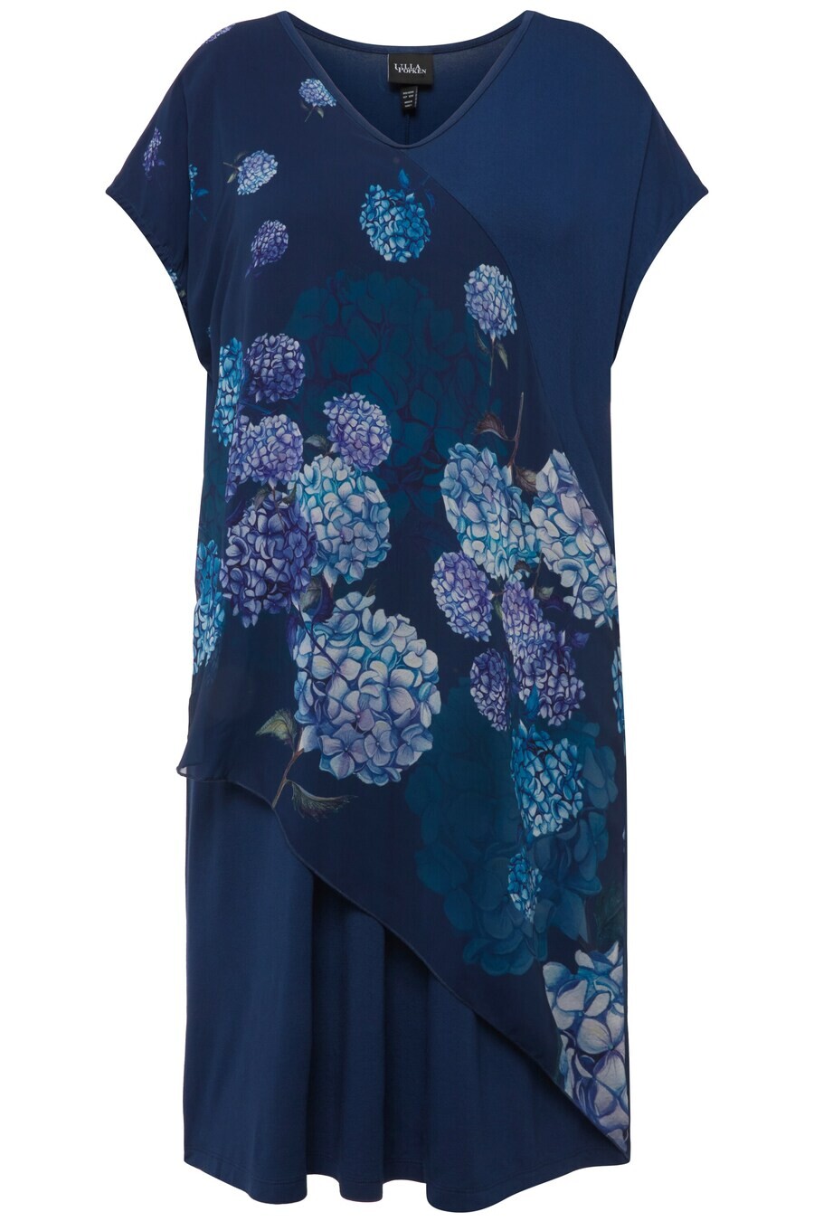 

Платье миди Ulla Popken Dress, цвет blue/night blue