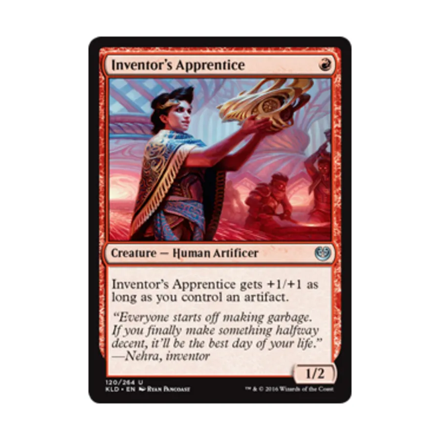 

CCG Ученик изобретателя (U), MTG - Kaladesh