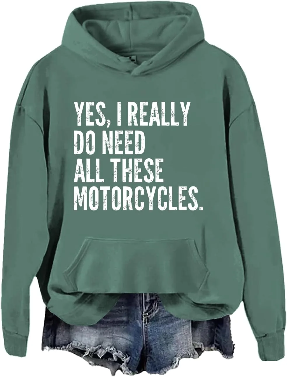 

Толстовка с принтом Yes I Really Do Need All These Motorcycles Phncal
