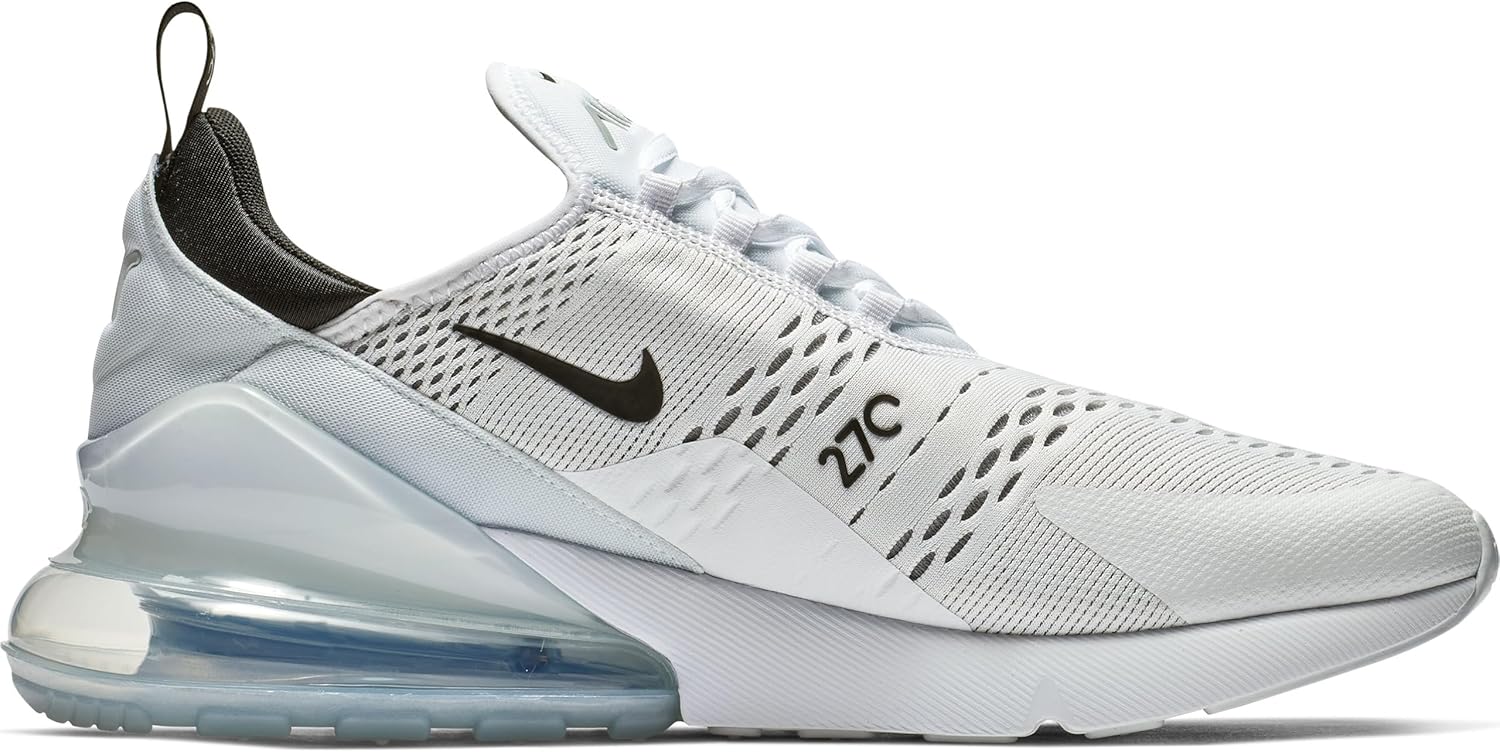 Мужские кроссовки Nike Air Max 270, белый/черный — фото 2