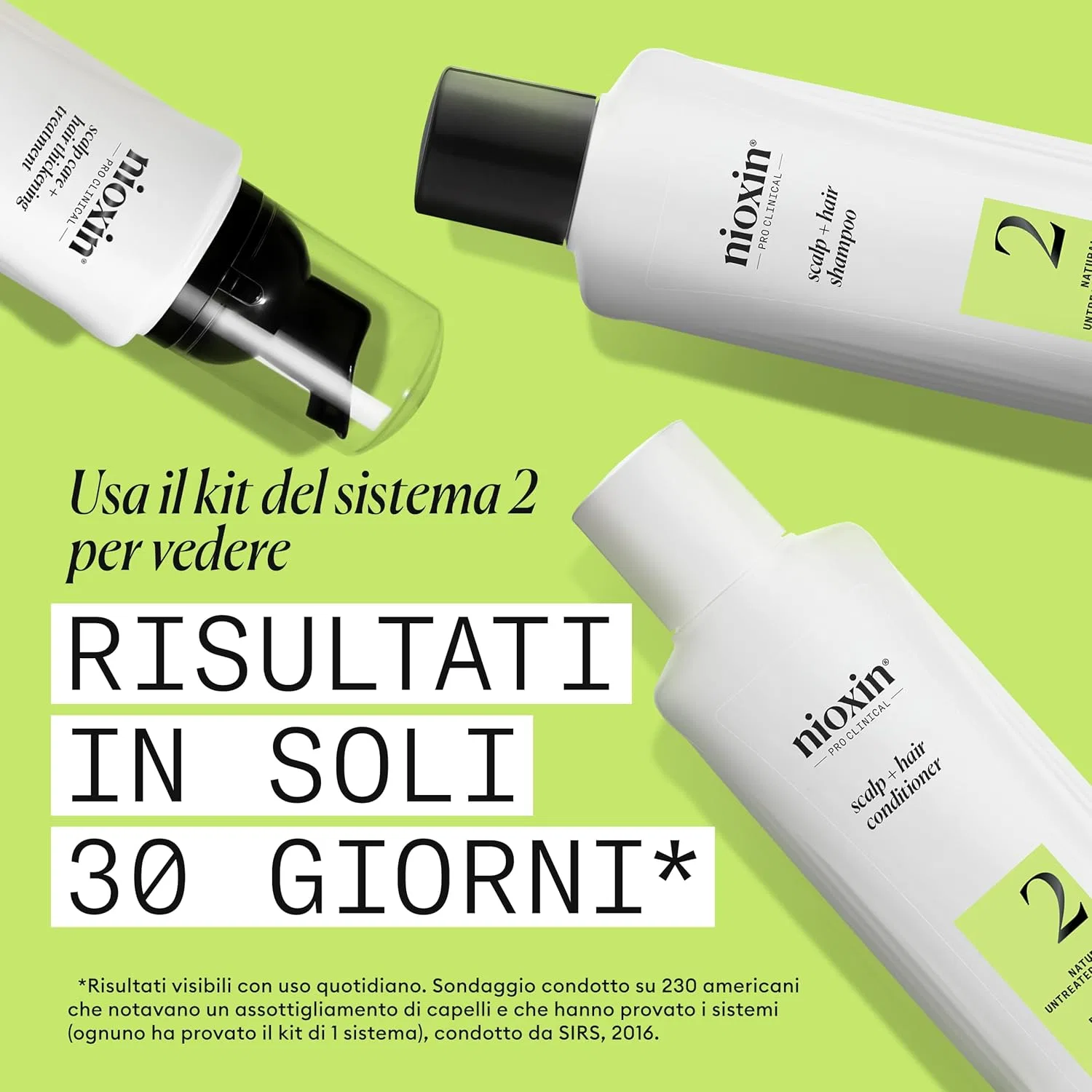 Сыворотка Nioxin System 2 Scalp + Hair Thickening Leave On Treatment 100 мл Nioxin — фото 3